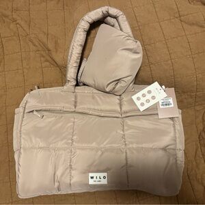 NWT WILO The Label Weekend Tote & Bag